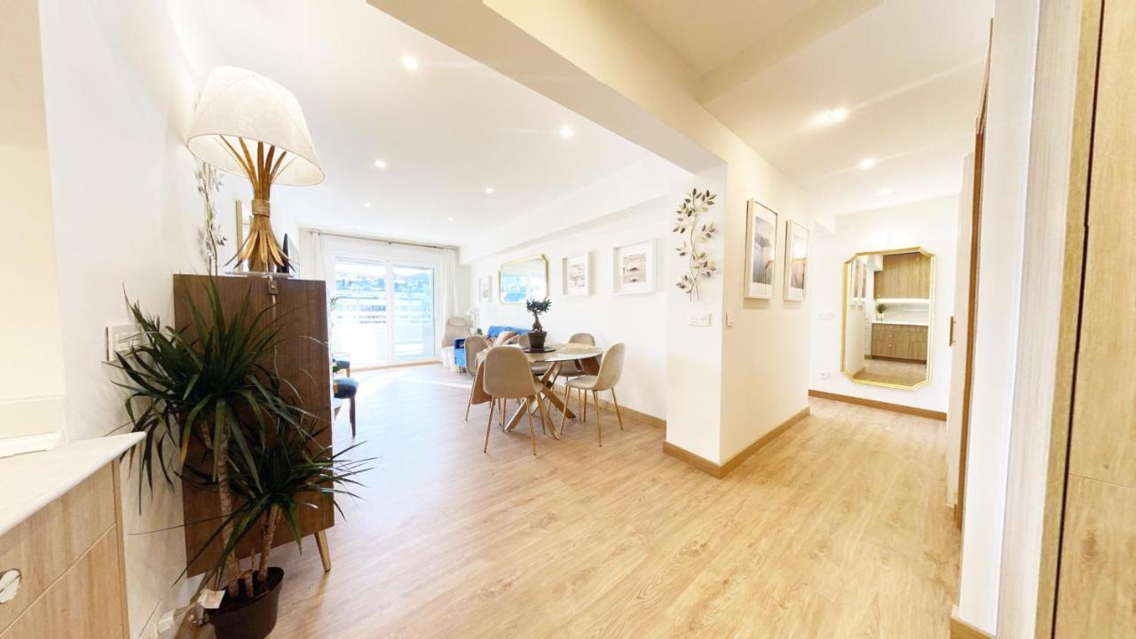 Paradise Luxurious Flat, Free Parking, 3 Double Rooms, Terrace, Jacuzzi, Fully Renovated San Sebastián Zewnętrze zdjęcie